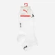Набор мужских носков коротких хлопковых Puma Unisex Quarter Plain 93858909 39-42 3 пары Белый (8720245637701) - изображение 3