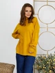 Светр гірчичний колір XXL XXL FI_008570 - зображення 1