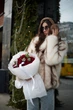 Шубка в эксклюзивном цвете - Classyme - M - Айвори - (27sh) - изображение 5
