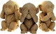 Puzzle 3D Cartonic Trio małpek 280 elementów (4820191135062) - obraz 2