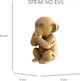 Puzzle 3D Cartonic Trio małpek 280 elementów (4820191135062) - obraz 6