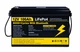 Акумулятор LiFePO4 LITH-TECH 12,8V 100Ah з BMS,BlUETOOTH, GRADE A,літій-залізо-фосфатна батарея для ДБЖ, RV, сонячних систем, струм розряду 100A - зображення 1