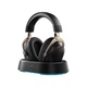 Ігрова гарнітура MCHOSE V9 Turbo+, 60 мм, 7.1 Surround, 2000 мА·год, 2.4 ГГц/Bluetooth/USB-C, RGB-станція, Black Gold - изображение 2