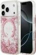 Etui na smartfon Guess Resin Bottom Glitter MagSafe do Apple iPhone 18 Pro / Apple iPhone 17 Pro Pink (3666339673598) - obraz 1