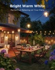 Zestaw lampek LED Govee H7025 Outdoor Clear Bulb String Lights 15 m RGBIC WI-FI/Bluetooth Ciepły biały (6974316995890) - obraz 14