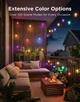 Zestaw lampek LED Govee H7025 Outdoor Clear Bulb String Lights 15 m RGBIC WI-FI/Bluetooth Ciepły biały (6974316995890) - obraz 20