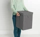 Torba na pranie Brabantia Laundry Box modułowa 35 l Ciemnoszara (8710755120442) - obraz 5