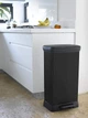 Контейнер для мусора с педалью Curver Deco bin 50 л (02162-01) Черный - изображение 8
