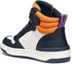 Високі демі кросівки Geox J Washiba, 34 євро, White Navy - зображення 5