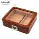 Х'юмідор для 20 сигар Lubinski Brown зі скляною кришкою - изображение 1