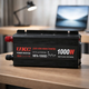 Преобразователь напряжения 12V–220V UKC 1000W с чистой синусоидой, автомобильный инвертор с USB и цифровым дисплеем - изображение 3