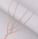 Парні кулони замок і ключ для закоханих золотисті підвіски friendship necklace - зображення 2