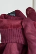 Рукавички жіночі замшеві на флісі сенсорні бордового кольору GLOVES размер 8.5 (218933) - зображення 3