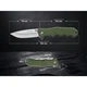 Нож складной карманный Ganzo G616-GR (7.9 см) 440C / ABS зеленый - изображение 6