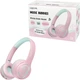 Dziecięce bezprzewodowe słuchawki LogiLink BT0073P Music Buddies różowe - obraz 4