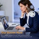Беспроводная Bluetooth-гарнитура Swiitech с двумя микрофонами и шумоподавлением для телефонов, ПК, iOS и Android - изображение 8
