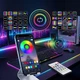 Розумна гнучка неонова світлодіодна стрічка Neon LED RGB-IC 10м з Bluetooth-додатком, пультом ДК, живленням від USB, вологозахистом та кріпленням - изображение 6