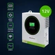 Гибридный инвертор Qoltec 1.5 кВт 12В 1-фазный (5901878538631) - изображение 11