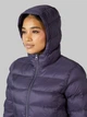 Куртка демисезонная короткая с капюшоном женская 32 Degrees Women's Lightweight Packable Hooded Jacket L0A54(Graystone) 2XL Гранитово-серая (198384153167) - изображение 4