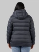 Куртка демисезонная короткая с капюшоном женская 32 Degrees Women's Lightweight Packable Hooded Jacket L0A54(Dark Shadow) L Темно-серая (198384153020) - изображение 8