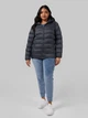 Куртка демисезонная короткая с капюшоном женская 32 Degrees Women's Lightweight Packable Hooded Jacket L0A54(Dark Shadow) L Темно-серая (198384153020) - изображение 9