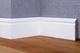 Плинтус МДФ 80×12×2500 Белый (ПФ-19) - изображение 1