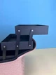 Тканевая сумка для косметики, бьюти-кейс для маникюра, визажиста YRE A65-1 с прозрачным верхом, бежевая - изображение 3