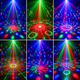 Лазерный проектор-диско шар 2 в 1, RGB светоэффекты, пульт ДУ до 10 м, черный - изображение 4