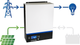 Гібридний інвертор AZO Digital ESB 10kW-48 10 кВт 48В 1-фазний (AZO00D1198) (5903332566457) - зображення 10