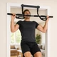 Домашний турник до 120 кг Door Gym Xtreme с установкой в дверной проём без сверления, тренажёр со стальной конструкцией и 12 рукоятками для подтягиваний и упражнений на дому - изображение 3