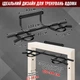 Домашний турник до 120 кг Door Gym Xtreme с установкой в дверной проём без сверления, тренажёр со стальной конструкцией и 12 рукоятками для подтягиваний и упражнений на дому - изображение 6