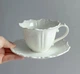 Чашка с блюдцем Elisey Louvre фарфоровая 220 мл Белый 4014-006 - изображение 4