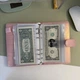 Блокнот органайзер для купюр Budget Planner рожевий блокнот для грошей - зображення 4