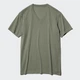 Футболка хлопковая женская Uniqlo 380819775 M Зеленая (1162748304) - изображение 5