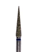 Алмазна фреза(бор) конус гострий синій 2,8x14mm - изображение 2