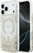 Чохол для смартфона Guess Resin Bottom Glitter MagSafe для Apple iPhone 18 Pro Max / Apple iPhone 17 Pro Max Gold (3666339673581) - зображення 1