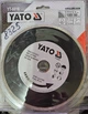 Круг алмазний 180х2.2х5.3х25,4 для мокрої різки Yato YT-6016 - изображение 1
