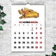 Календарь 2027 настенный перекидной КОТЫ БОЛЬШИЕ ЦИФРЫ 13 листов ENTERSTORE 42х29.7 см (ART 270135) - изображение 11