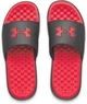 Чоловічі шльопанці Under Armour Ignite Pro Чорні з червоним - изображение 1