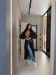 Кардиган AO865 Шоколад Oversize S-L 5277129 - зображення 3