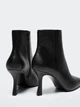 Ботильйони MANGO Solid Heeled W Чорний 40 37075131 99 - зображення 3