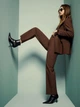 Ботильйони MANGO Solid Heeled W Чорний 40 37075131 99 - зображення 5