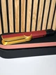 Випрямляч для волосся з кейсом фен випрямляч 2в1 Airstrait Carry Velvet Red вирівнювач стайлер для укладання волосся утюжок для вирівнювання волосся фен для волосся 2в1 кейс для зберігання - зображення 5