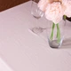 Скатерть Водонепроницаемая №403 - Satin Waterproof Light Gray 140*220 - изображение 2