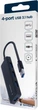 Hub USB Gembird na 4 porty (8716309117012) - obraz 2