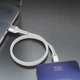 Кабель 3mk Hyper Cable N-SERIES USB-A / MicroUSB 1m 5V/2.4A 12W Белый (5903108680356) - изображение 3