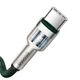 Кабель Baseus Cafule Metal USB-C to USB-C 2m Green (CATJK-D06) - изображение 4