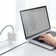 Кабель Baseus Cafule Metal USB-C to USB-C 2m Green (CATJK-D06) - изображение 10