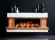 Электрокамин ArtiFlame Sogne AF52 2000 Вт до 30 м² с 3D-эффектом пламени Wi-Fi и пультом Настенный обогреватель с цифровым термостатом декоративными поленьями и камнями - изображение 9