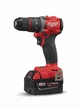 Ударний шурупокрут Milwaukee M18 18 В акумуляторна дриль 45 Нм з 2 батареями 5 А·год 1700 об хв 25000 ударів патрон 13 мм двошвидкісний для монтажу свердління кріплення - зображення 5